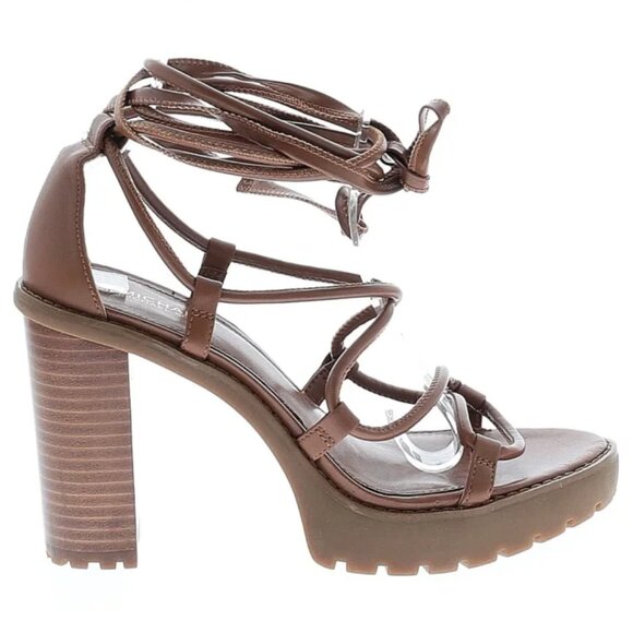 Michael Kors Leather Strappy Heels – Size 6 - New! - Picture 1 of 4